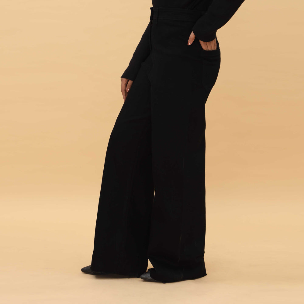 Black Denim Pant PP5011