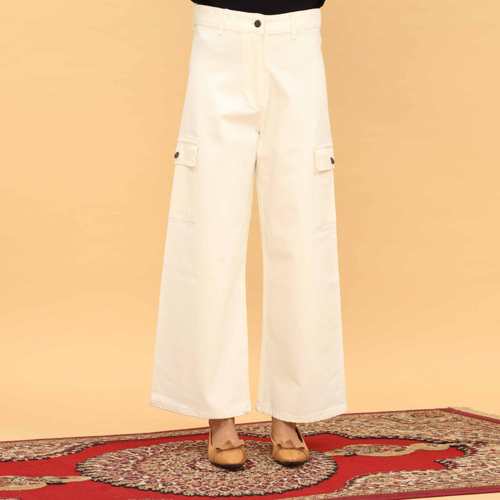 White Denim Pant PP5022
