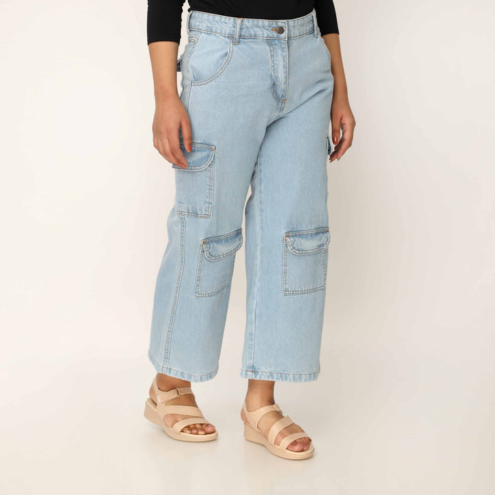 Sky Blue Denim Pant PP5034