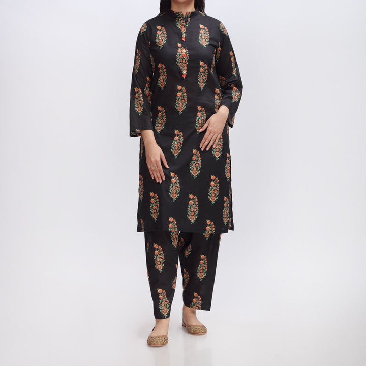 2PC- Printed Cambric Shirt & Shalwar PS3126