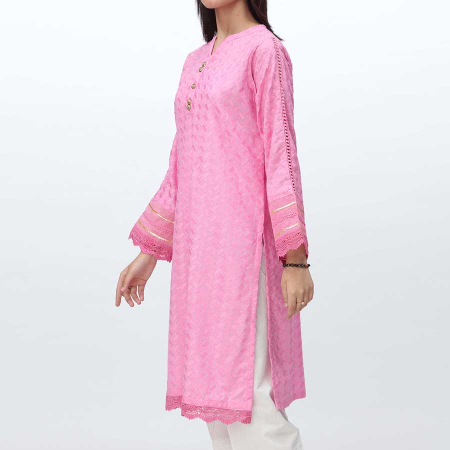 1PC- Embroidered Chikankari Shirt PS4074