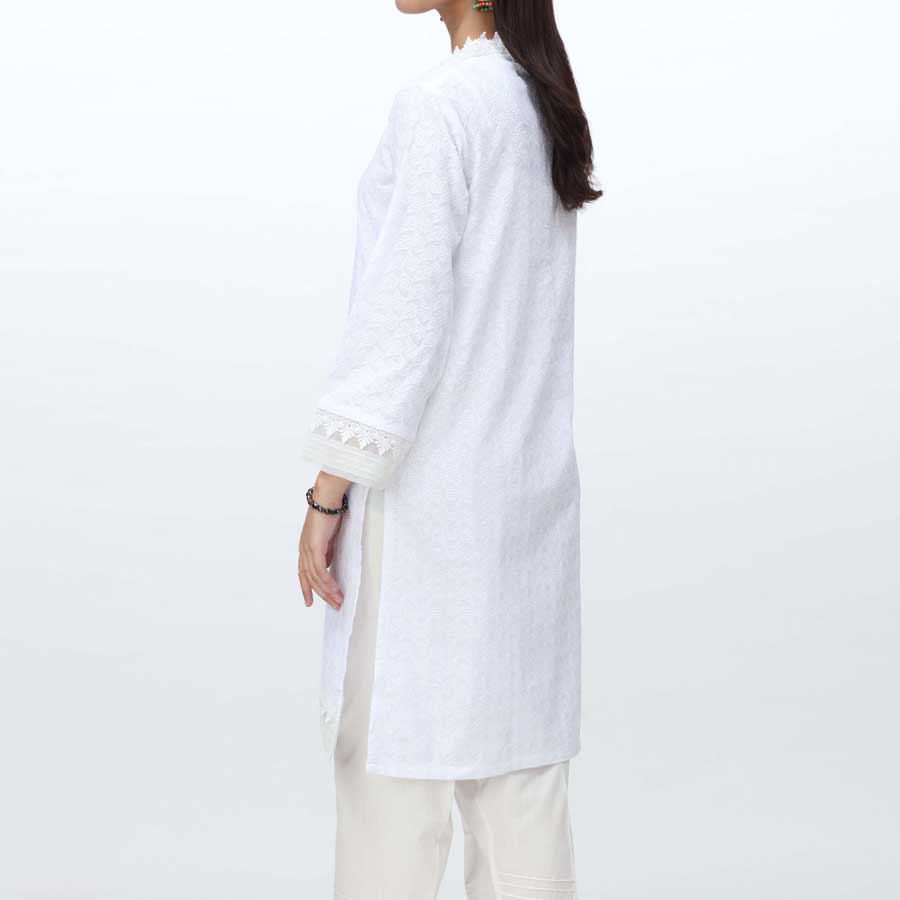 1PC- Embroidered Chikankari Shirt PS4078