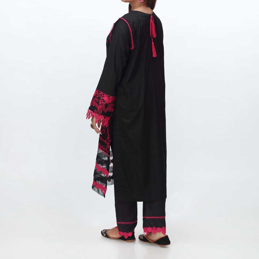 2PC- Embroidered Cambric Suit PS4083