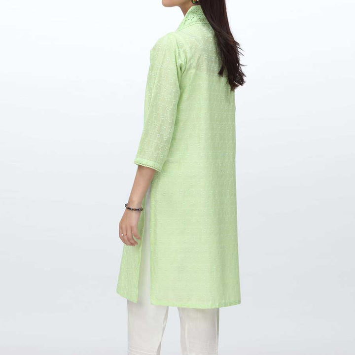 1PC- Embroidered Chikankari Shirt PS4172