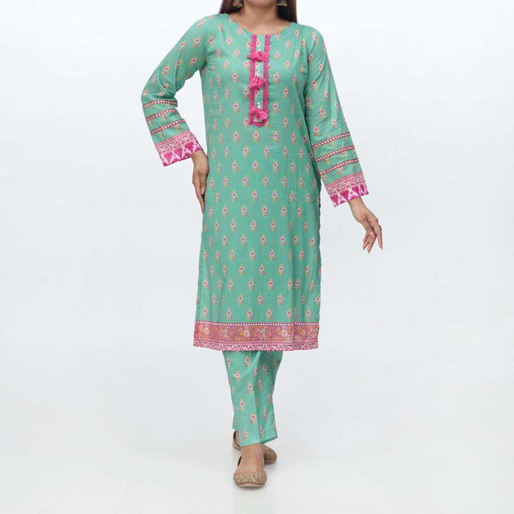 2PC- Digital Printed Lawn Suit PS4185