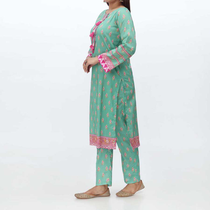 2PC- Digital Printed Lawn Suit PS4185