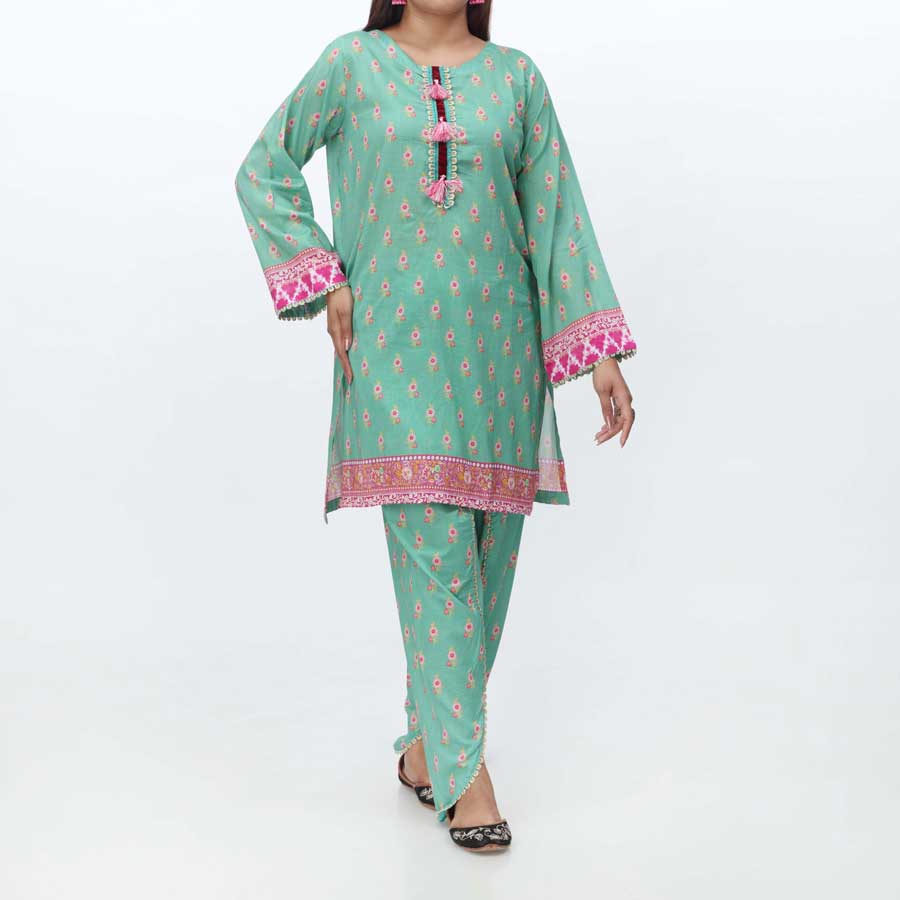 2PC- Digital Printed Lawn Suit PS4347