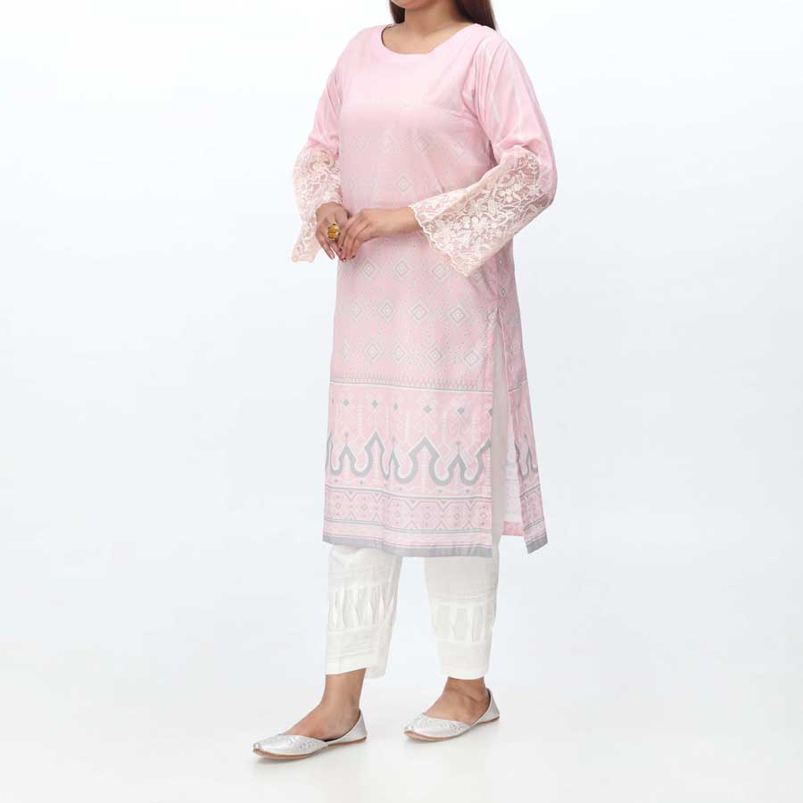 1PC- Embroidered & Digital Printed Lawn Shirt PS4355