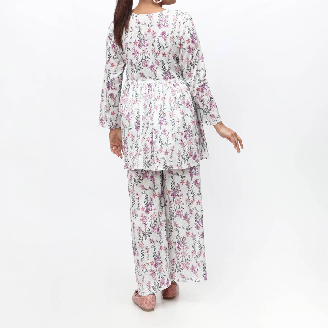 2PC-Unstitched Digital Printed Lawn Suit PS4403