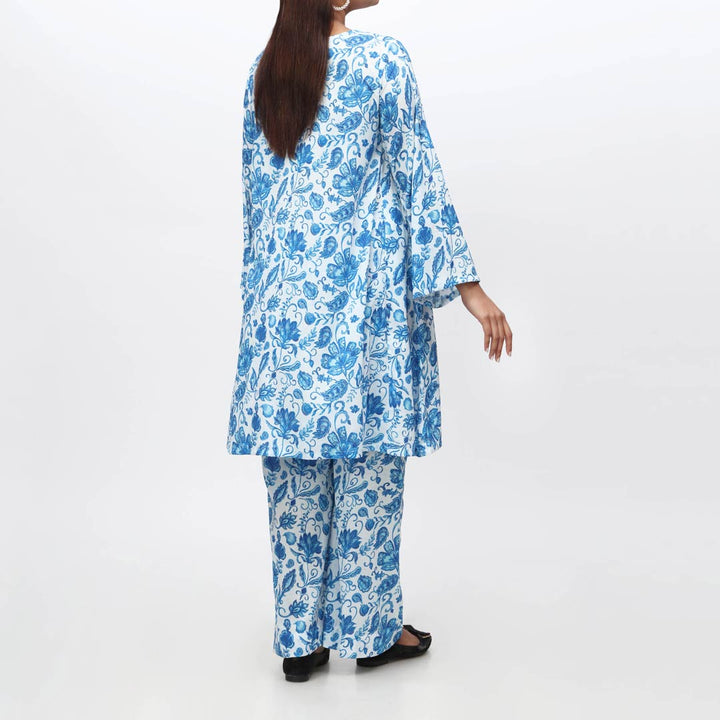2PC-Unstitched Digital Printed Lawn Suit PS4404