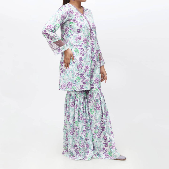 2PC-Unstitched Digital Printed Lawn Suit PS4405