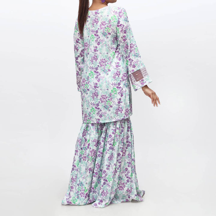 2PC-Unstitched Digital Printed Lawn Suit PS4405