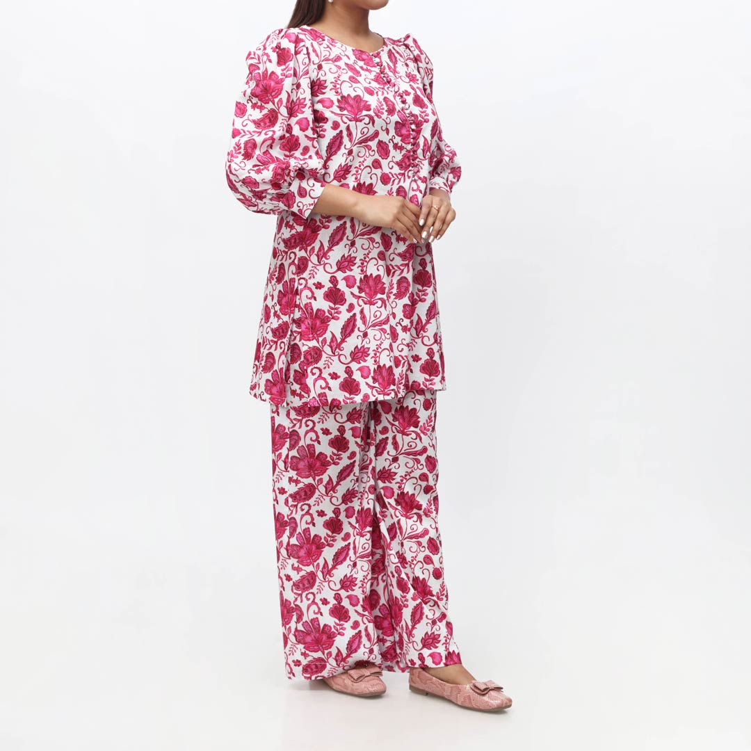 2PC-Unstitched Digital Printed Lawn Suit PS4406