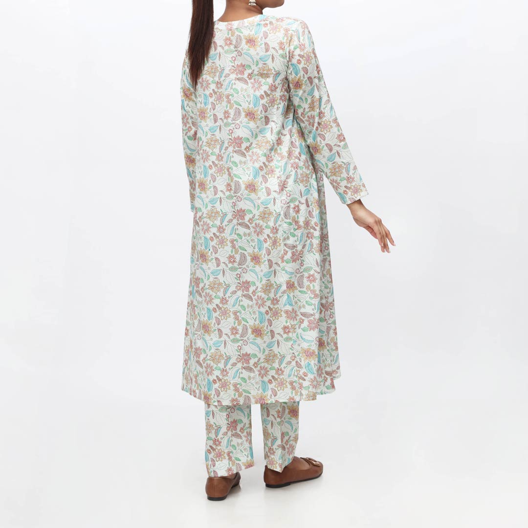 2PC-Unstitched Digital Printed Lawn Suit PS4409