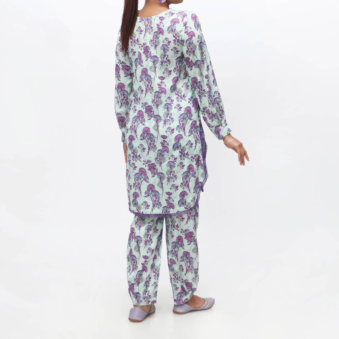 2PC-Unstitched Digital Printed Lawn Suit PS4414