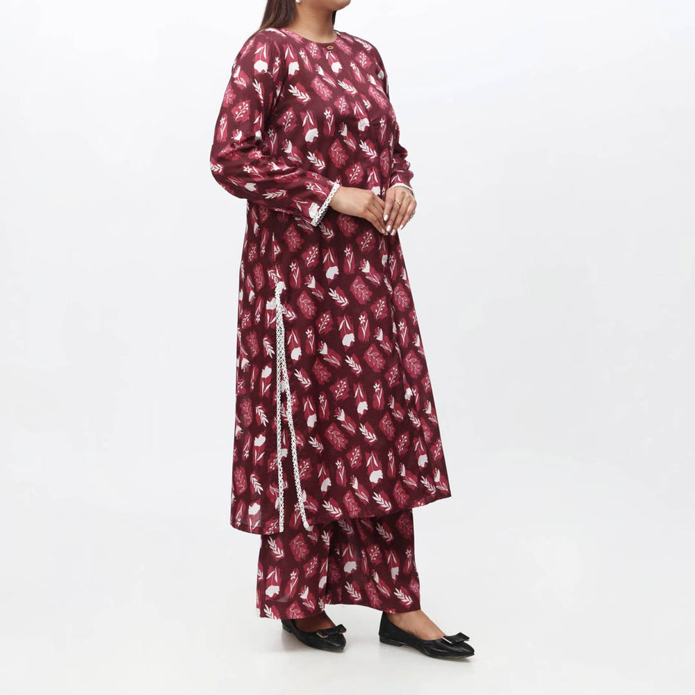 2PC-Unstitched Digital Printed Lawn Suit PS4418