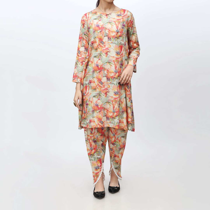 2PC-Unstitched Digital Printed Lawn Suit PS4441