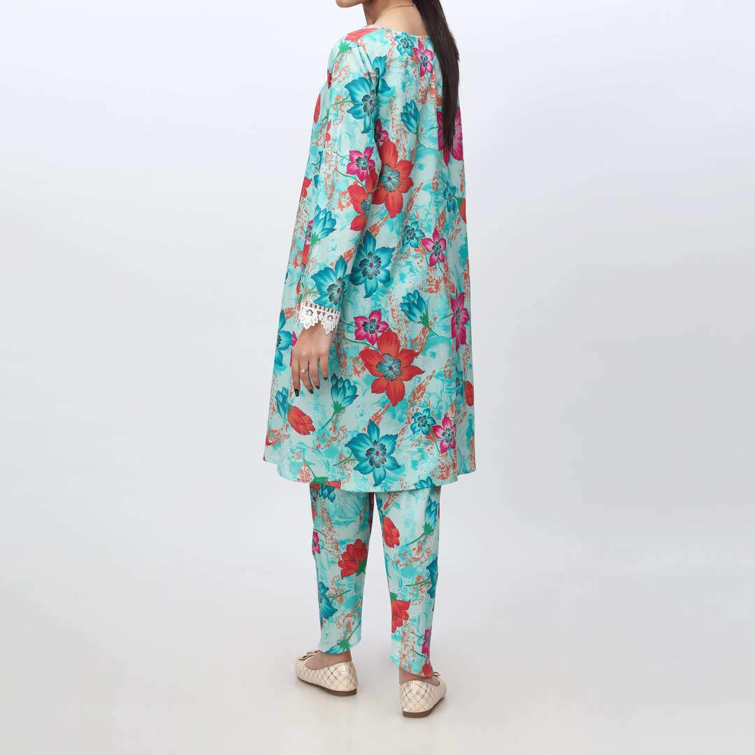 2PC-Unstitched Digital Printed Lawn Suit PS4443