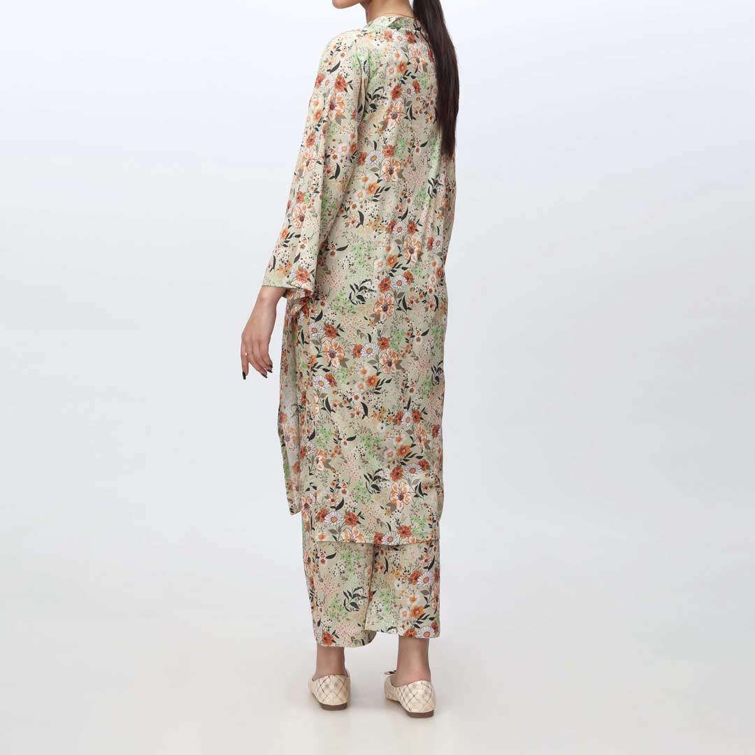 2PC-Unstitched Digital Printed Lawn Suit PS4444