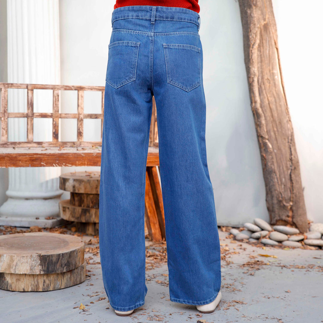 Sky Blue Denim pant PS4595