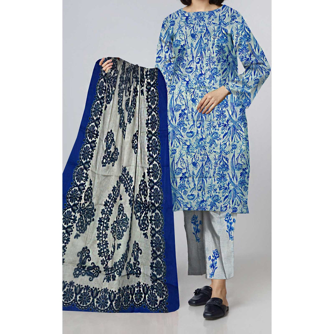 3PC-Digital Printed Lawn Suit PS4667