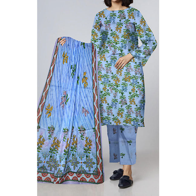 3PC-Digital Printed Lawn Suit PS4668