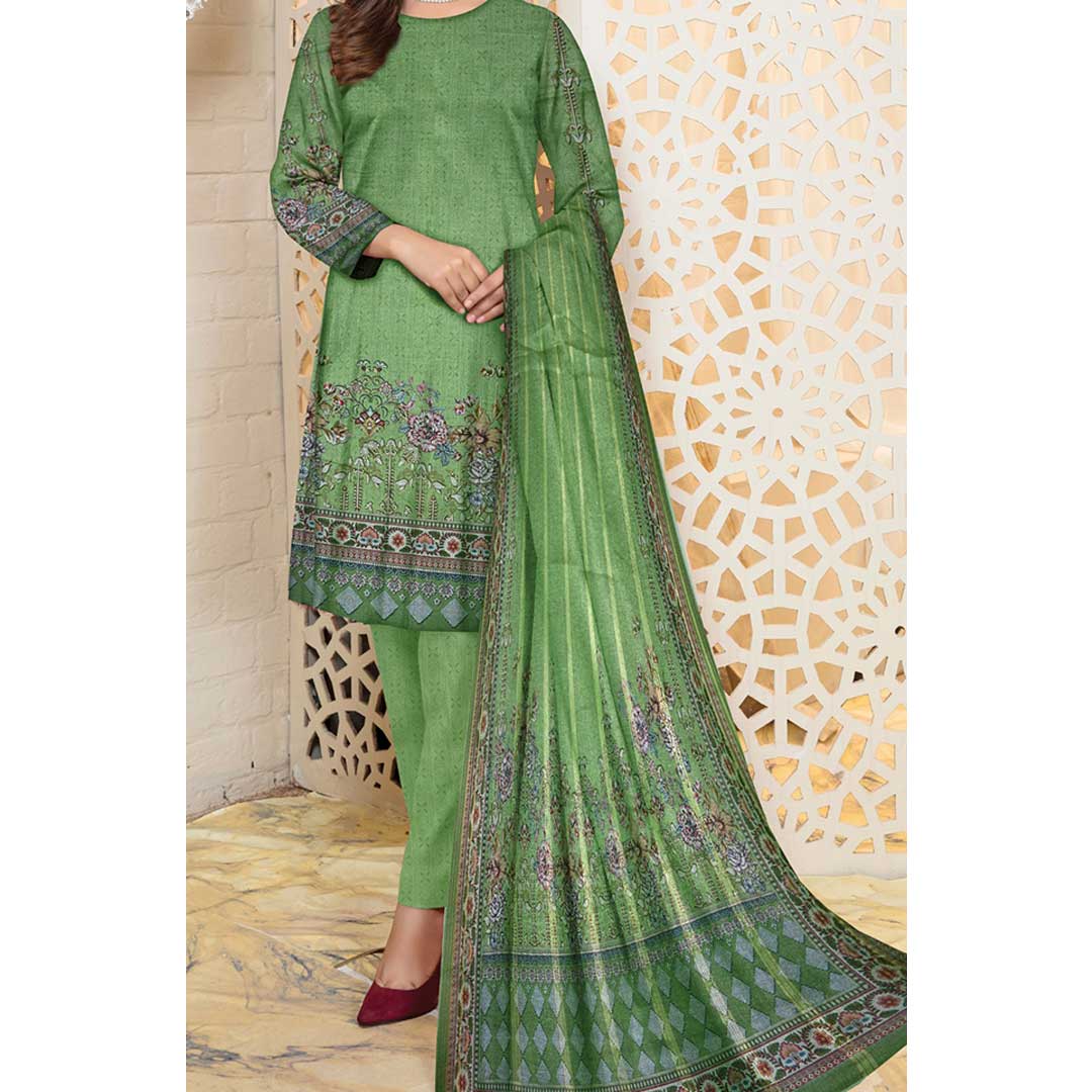 3PC-Digital Printed Lawn Suit PS4678