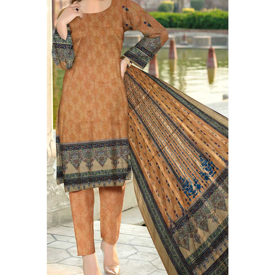 3PC-Digital Printed Lawn Suit PS4679