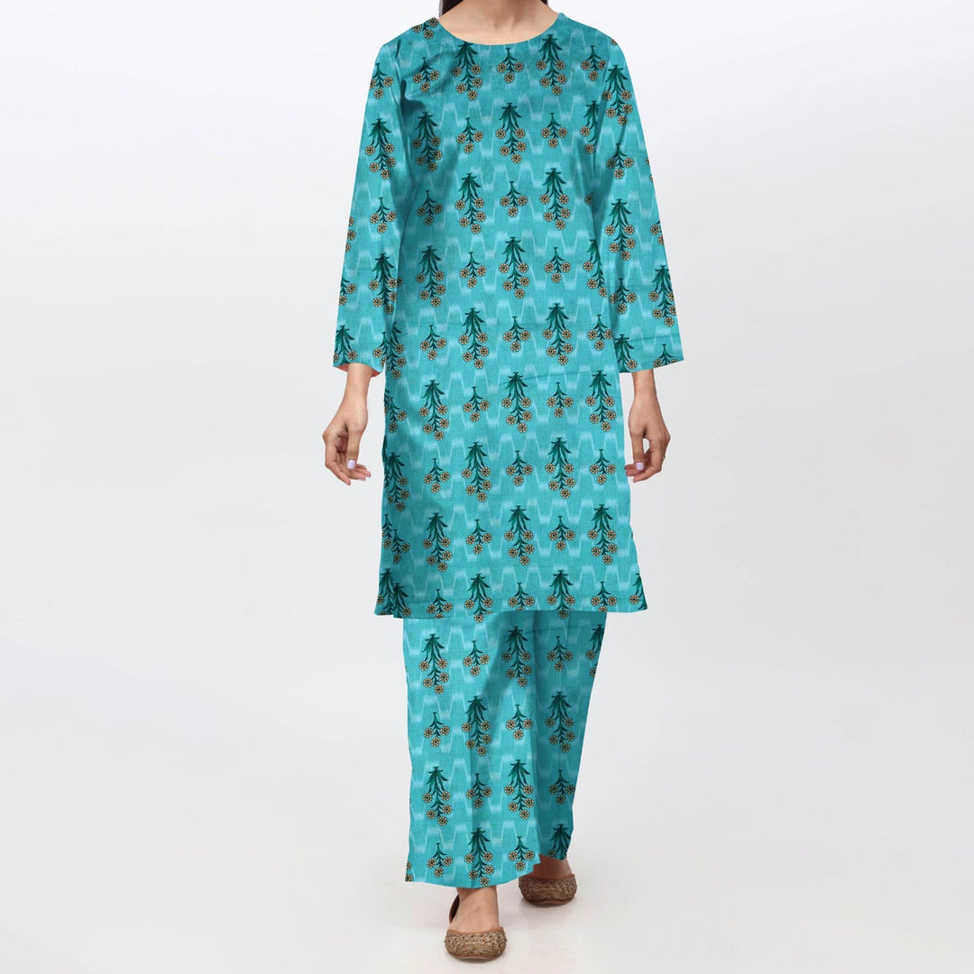 2 PC - Unstitched Digital Printed Lawn Suit PS4803