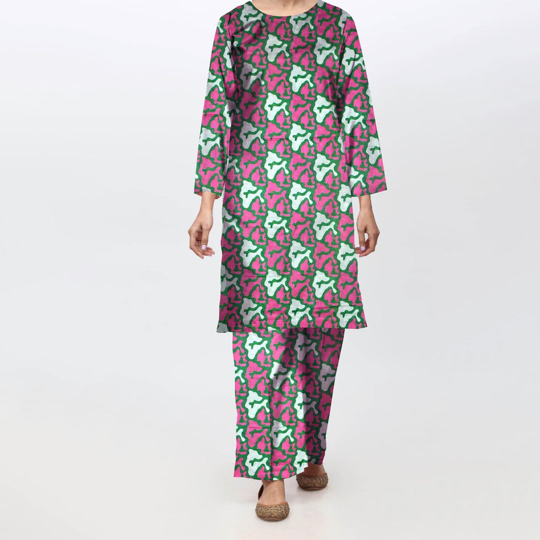 2 PC - Unstitched Digital Printed Lawn Suit PS4814