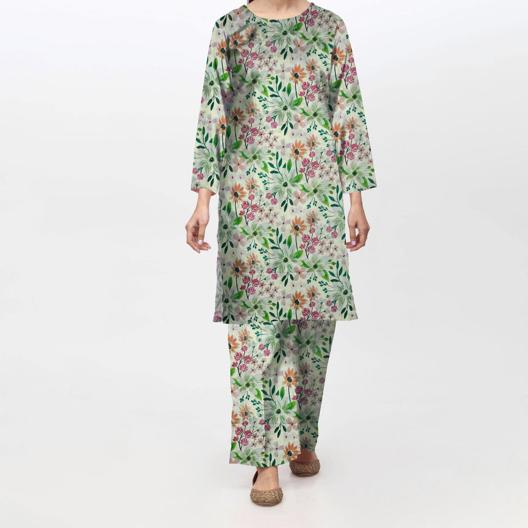 2 PC - Unstitched Digital Printed Lawn Suit PS4820