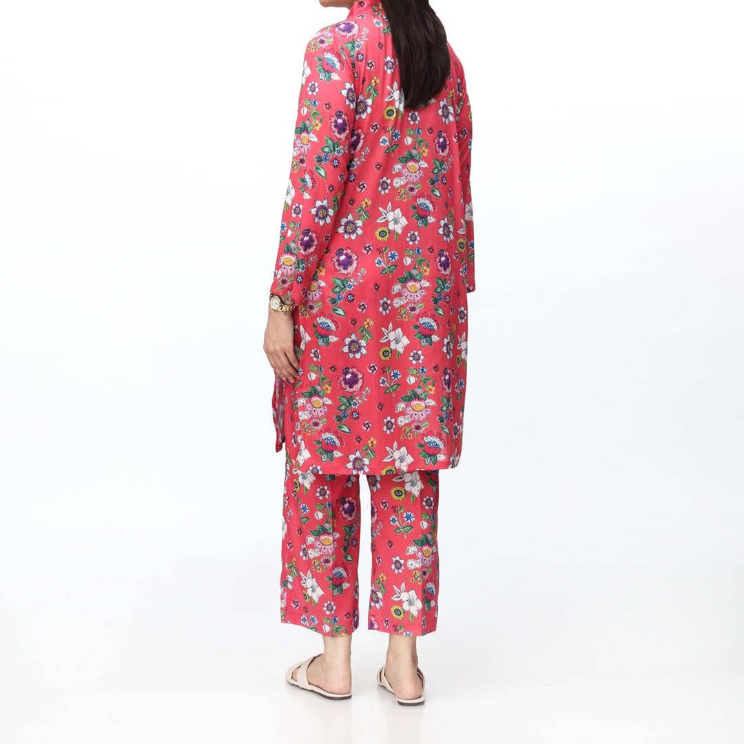 2PC - Unstitched Digital Printed Lawn Suit PS4833