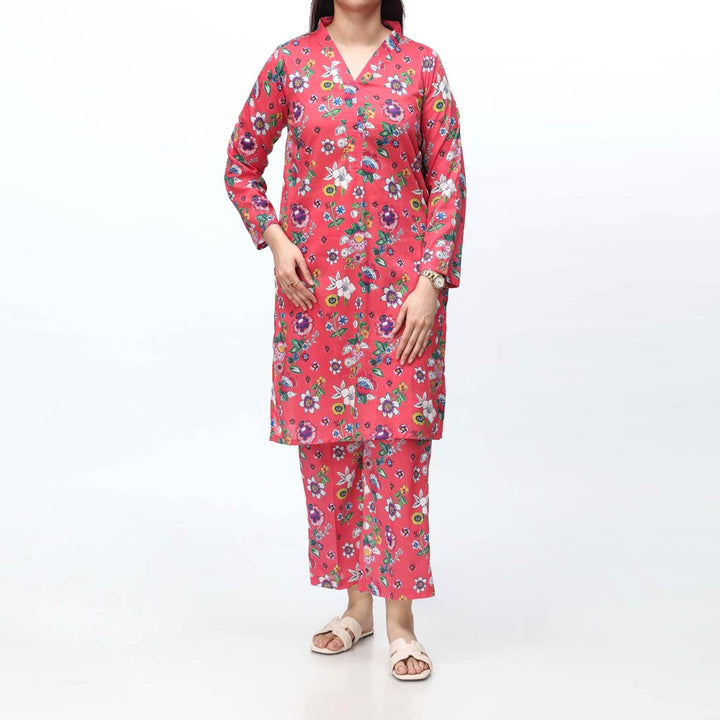 2PC - Unstitched Digital Printed Lawn Suit PS4833