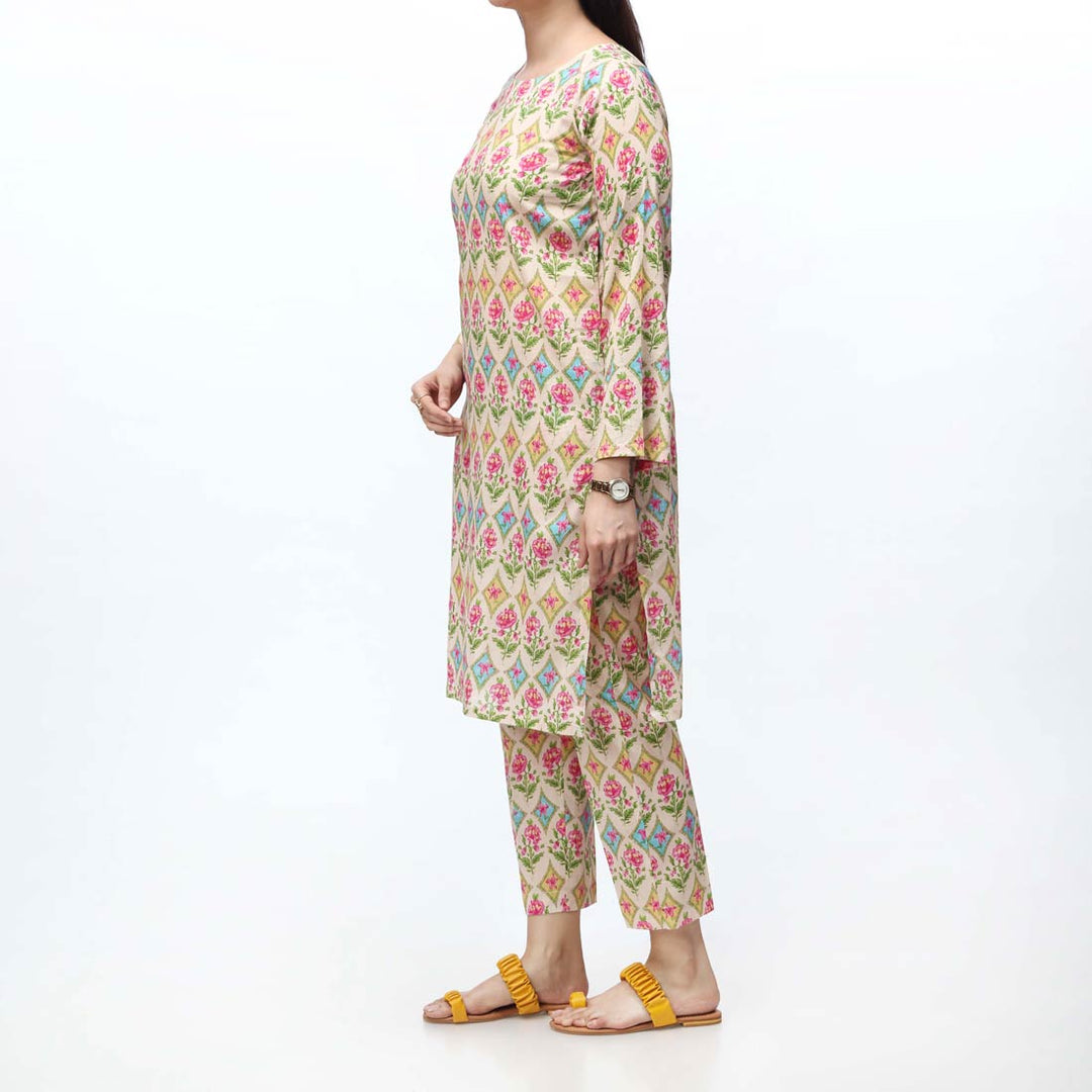 2PC - Unstitched Digital Printed Lawn Suit PS4835