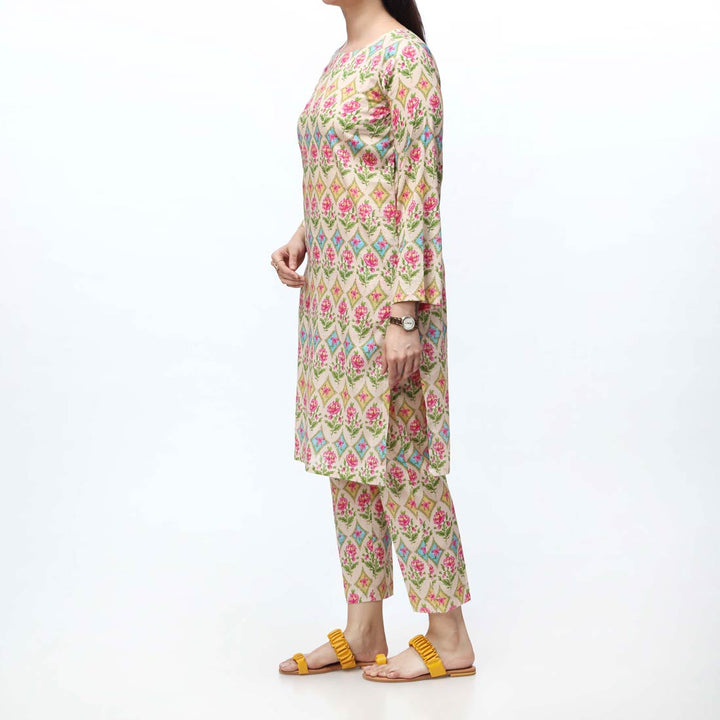 2PC - Unstitched Digital Printed Lawn Suit PS4835