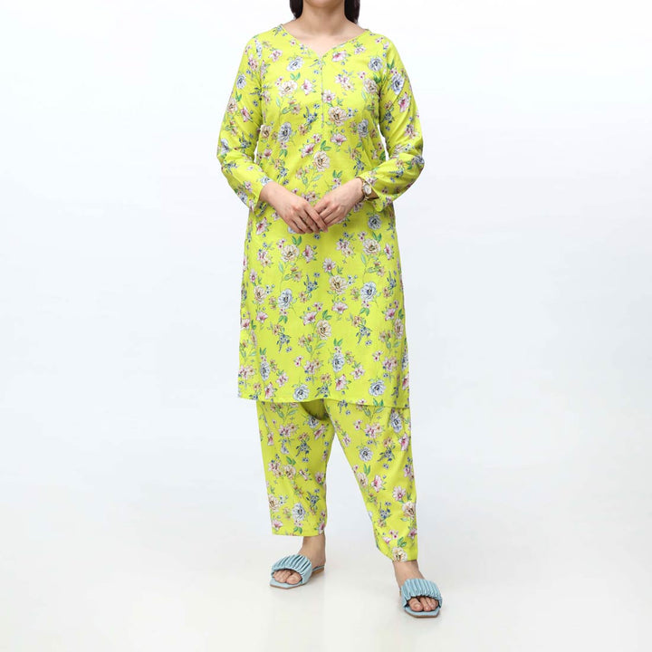 2PC - Unstitched Digital Printed Lawn Suit PS4838