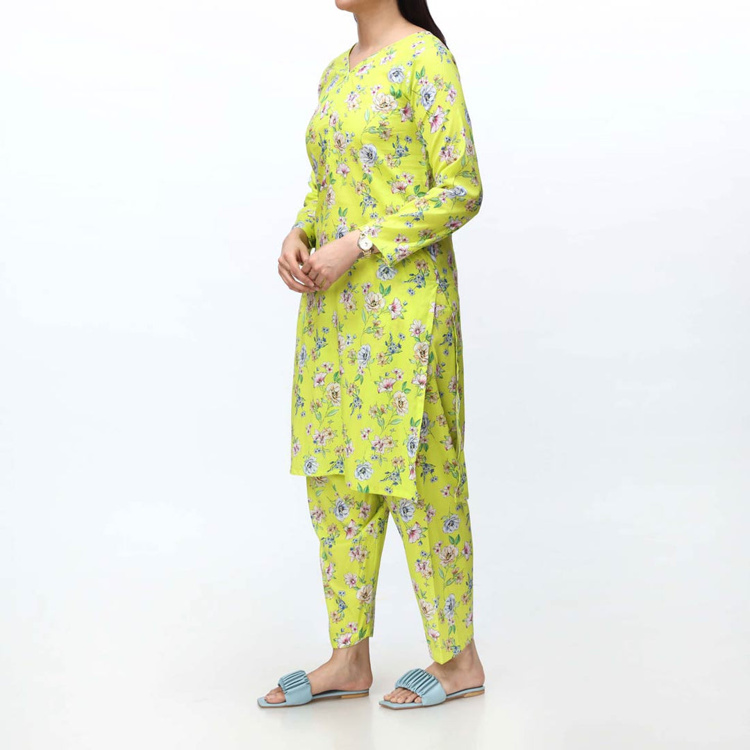 2PC - Unstitched Digital Printed Lawn Suit PS4838