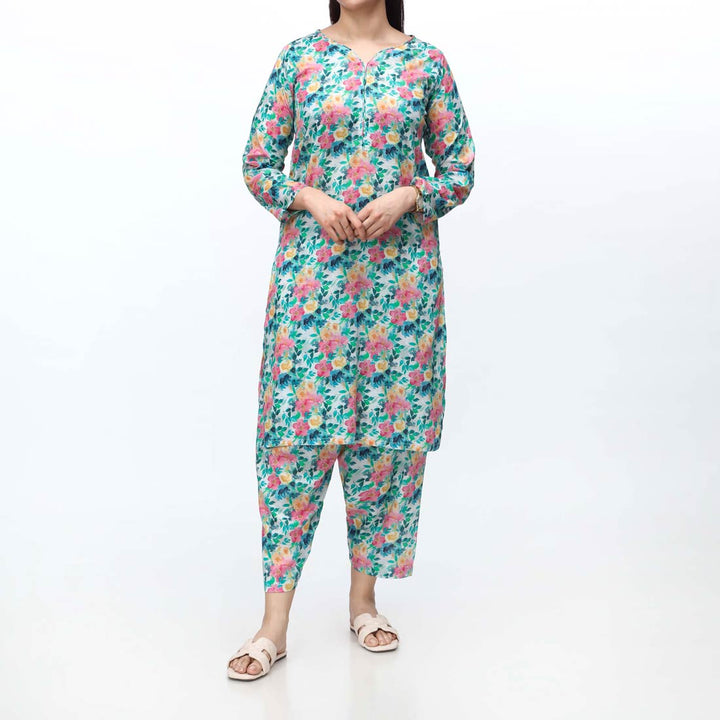 2PC - Unstitched Digital Printed Lawn Suit PS4842