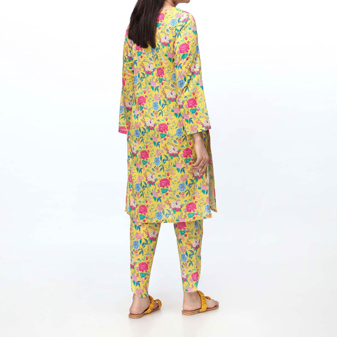 2PC - Unstitched Digital Printed Lawn Suit PS4847