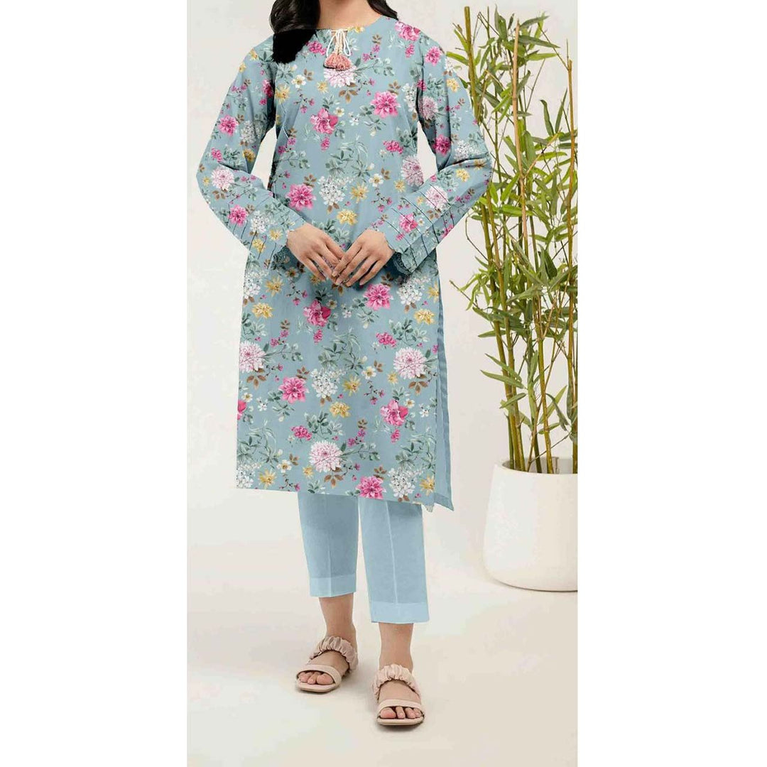 1PC-Digital Printed Lawn Shirt PS4891