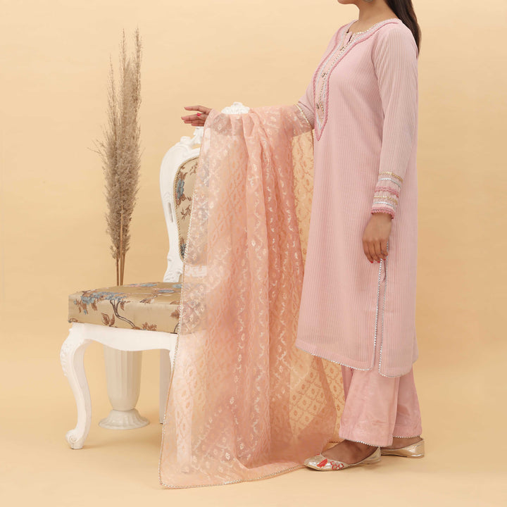 3PC- Georget Chiffon Suit PS4969