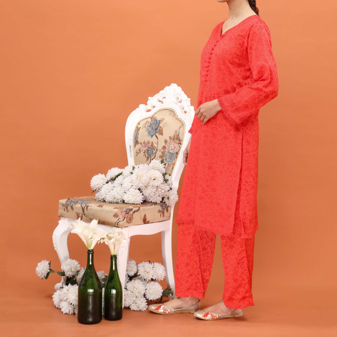 2PC- Printed Grip Slik Suit PS5027