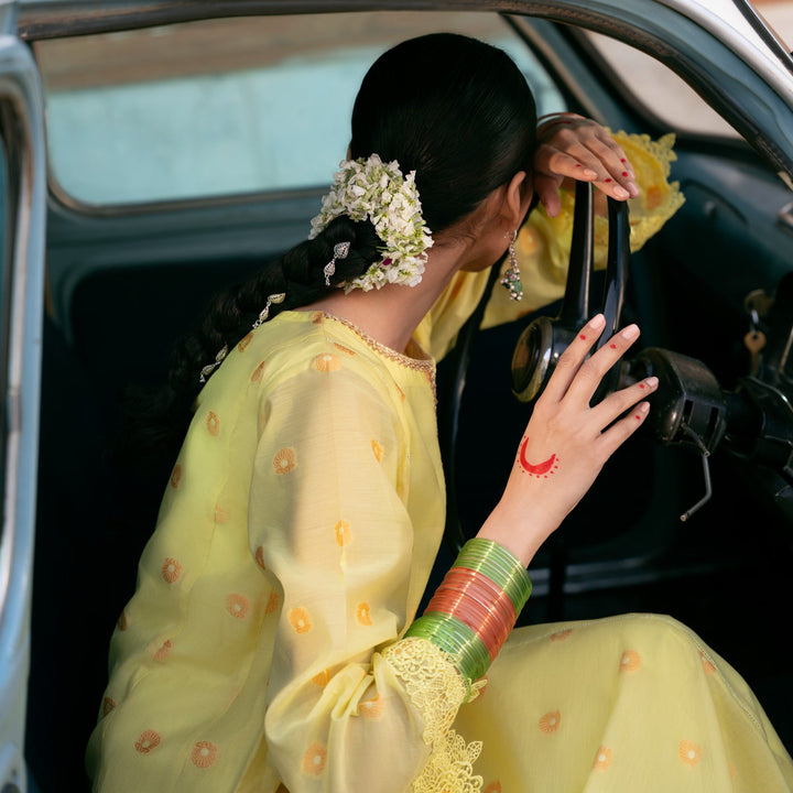 2PC- Jaquard Lawn Suit PS5029