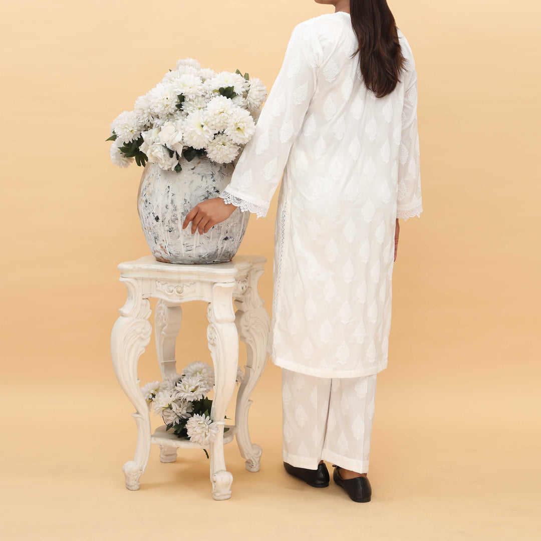 2PC-  Printed Cambric Cord Set PS5070