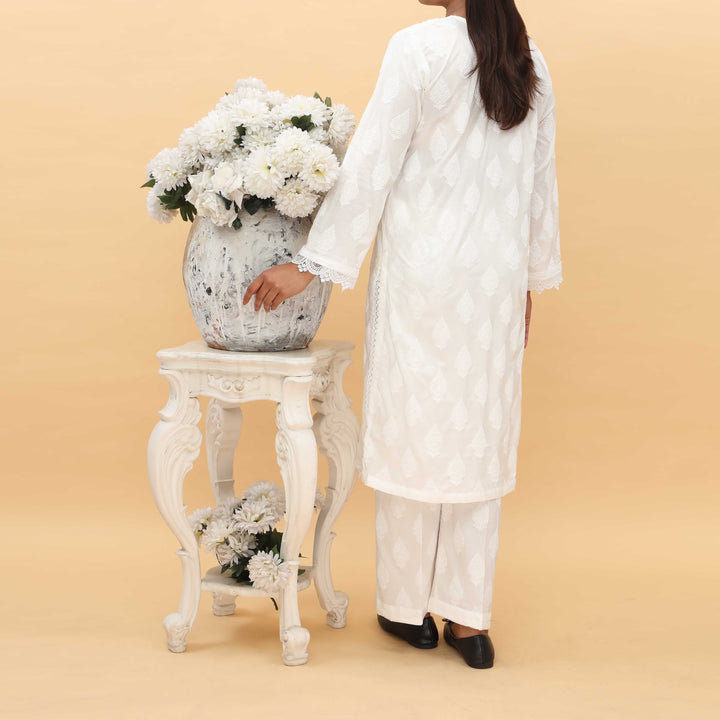 2PC-  Printed Cambric Cord Set PS5070