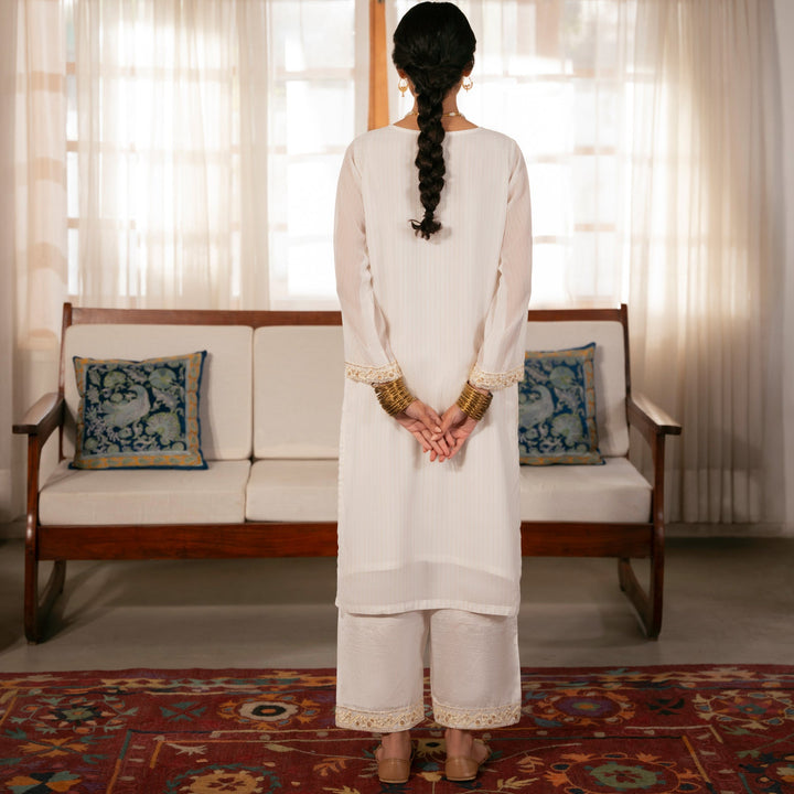 2PC- Chiffon Zari Suit PS5082