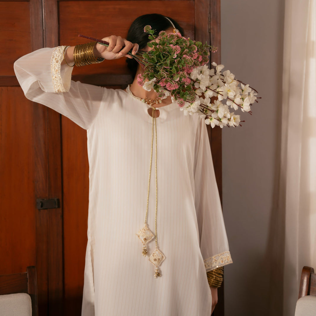 2PC- Chiffon Zari Suit PS5082