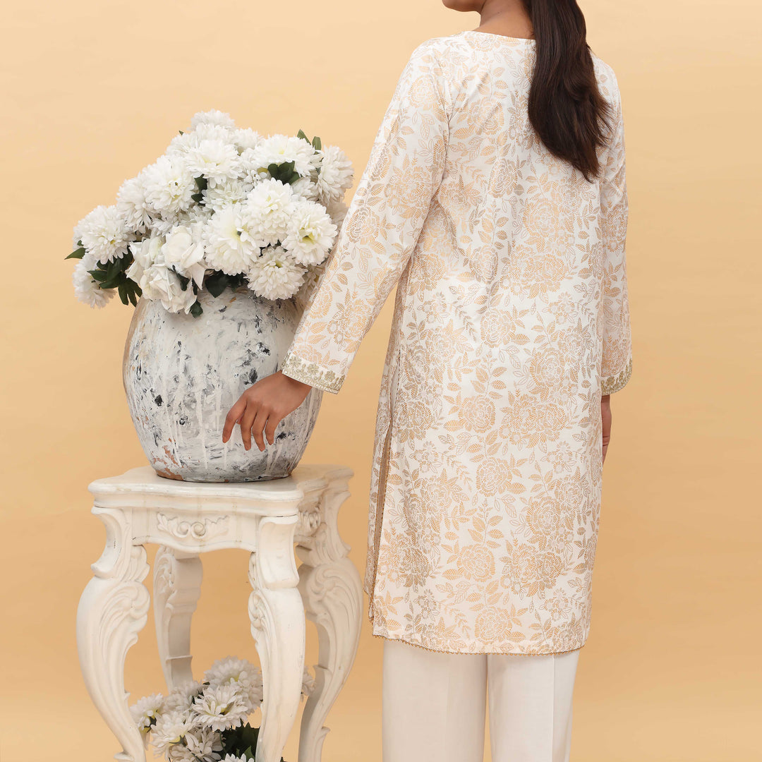 2PC-  Printed Cambric Cord Set PS5096