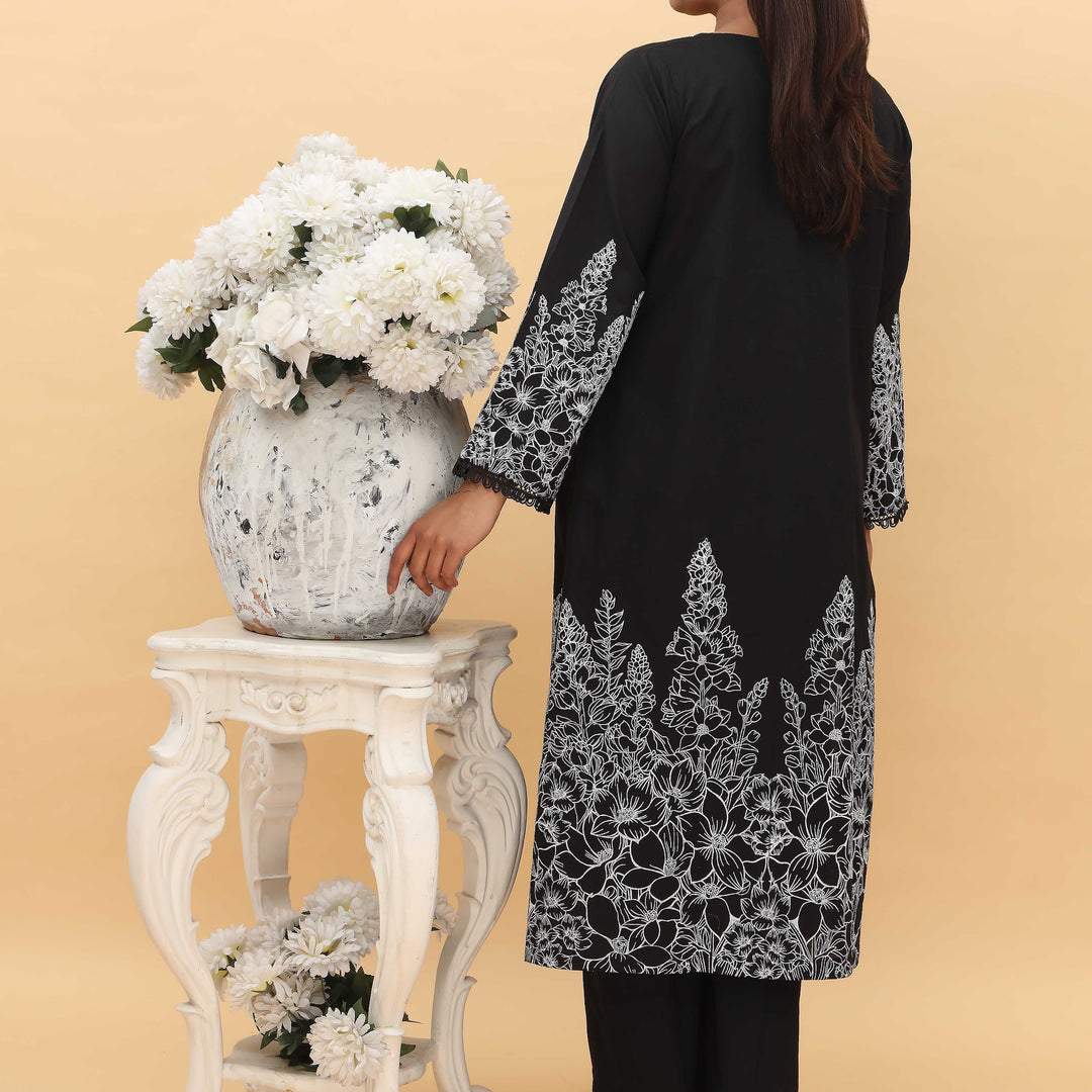 2PC-  Printed Cambric Cord Set PS5106