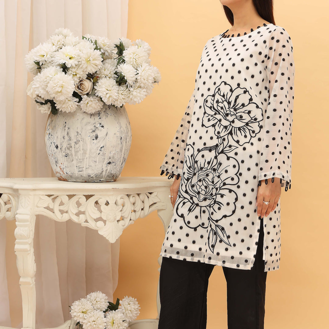 1PC- Broshia Paper Cotton Shirt PS5124